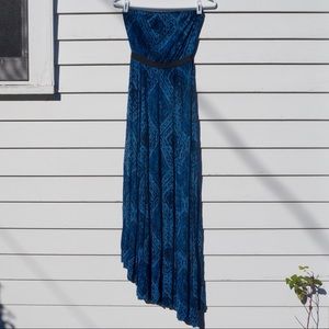 URBAN OUTFITTERS Strapless Asymmetrical Hem Dress